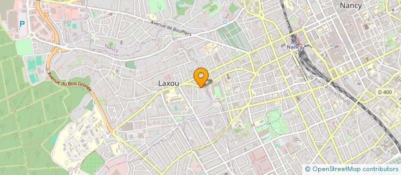 localisation de l'entreprise MADAME JULIE DUPRE à LAXOU