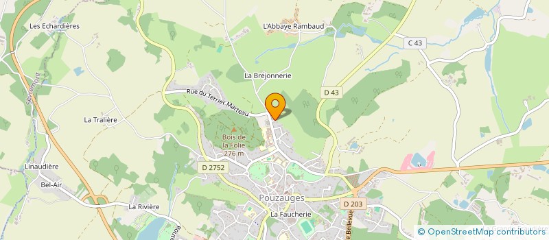 localisation de l'entreprise MADAME JULIE DURAND  CHAMBRAY-LES-TOURS