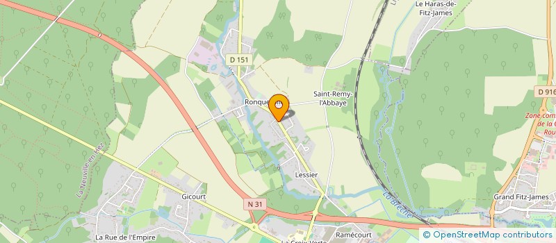 localisation de l'entreprise MADAME JULIE DURET  AGNETZ