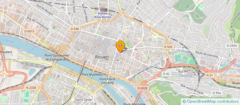 localisation de l'entreprise MADAME JULIE DURIEUX à ROUEN