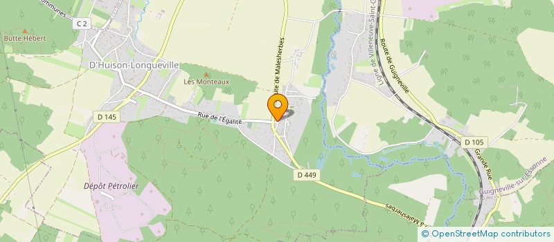localisation de l'entreprise MADAME JULIE DURIEUX à D'HUISON-LONGUEVILLE