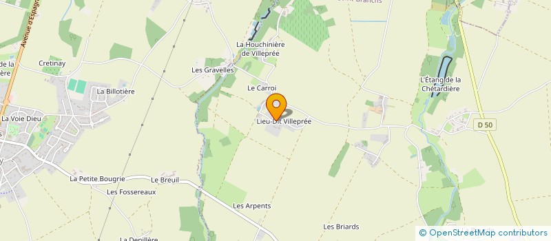 localisation de l'entreprise MADAME JULIE EL GHERIBI  SAINT-BRANCHS