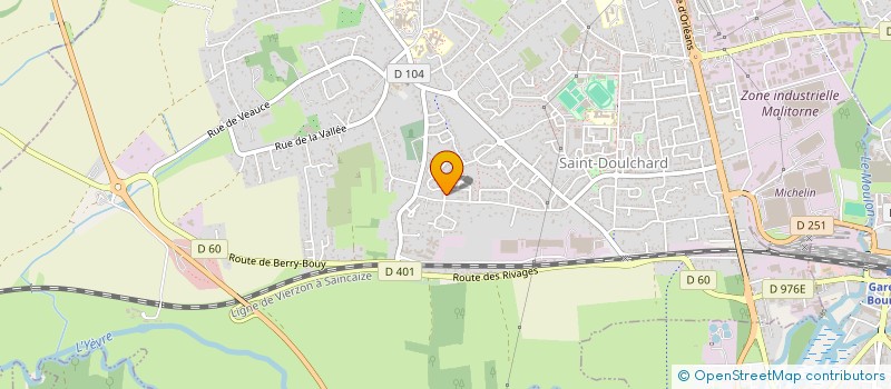 localisation de l'entreprise MADAME JULIE ELDERT  SAINT-DOULCHARD