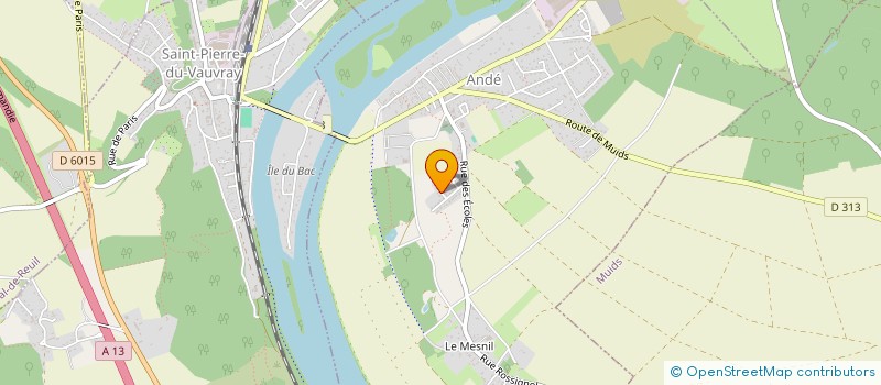 localisation de l'entreprise MADAME JULIE EMILIE BONFANTI  ANDE