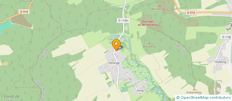 localisation de l'entreprise MADAME JULIE EMILIE NANOT  EBERSVILLER