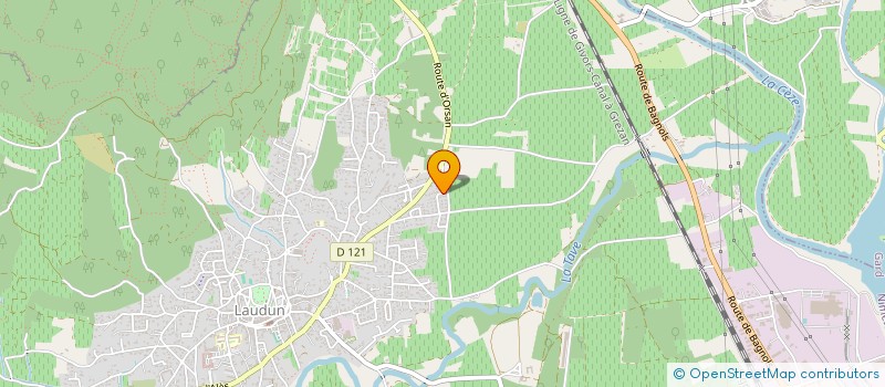 localisation de l'entreprise MADAME JULIE EMMA HELENE DONOLATO  LAUDUN-L'ARDOISE