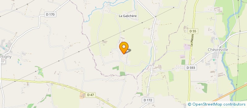 localisation de l'entreprise MADAME JULIE ENJALBERT  LE MESNILLARD