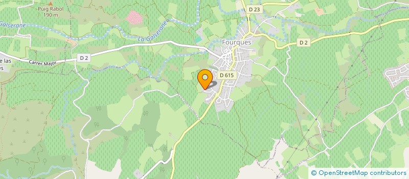 localisation de l'entreprise MADAME JULIE ERVEL  FOURQUES