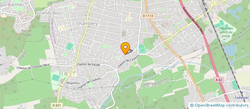 localisation de l'entreprise MADAME JULIE ESCAFFRE  VILLENAVE-D'ORNON