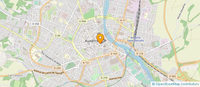 localisation de l'entreprise MADAME JULIE ESCAFIT à AUXERRE