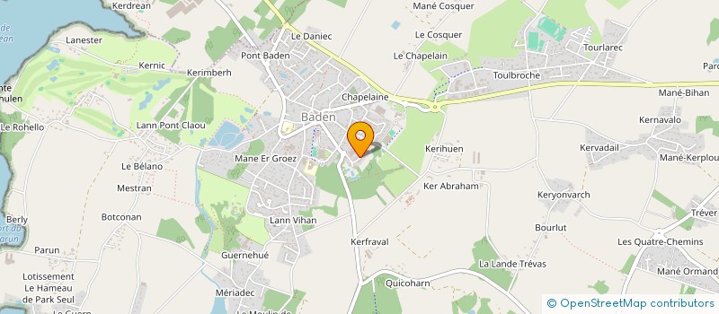 localisation de l'entreprise MADAME JULIE FABRE à BADEN