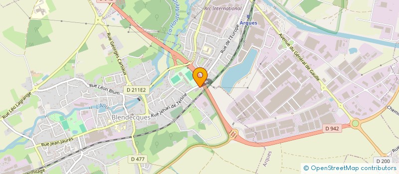 localisation de l'entreprise MADAME JULIE FARDOUX  BLENDECQUES