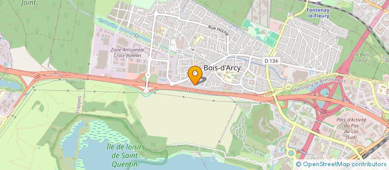 localisation de l'entreprise MADAME JULIE FAVRE  BOIS-D'ARCY