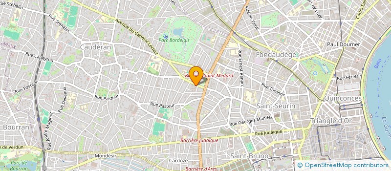 localisation de l'entreprise MADAME JULIE FAYARD  BORDEAUX