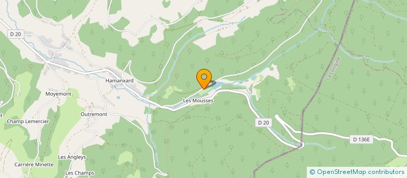 localisation de l'entreprise MADAME JULIE FELICIE DESJEUNES  LE VAL-D'AJOL