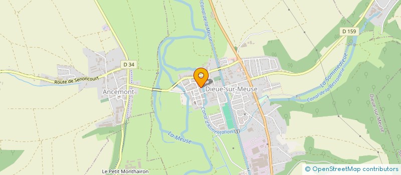 localisation de l'entreprise MADAME JULIE FELTEN à DIEUE-SUR-MEUSE