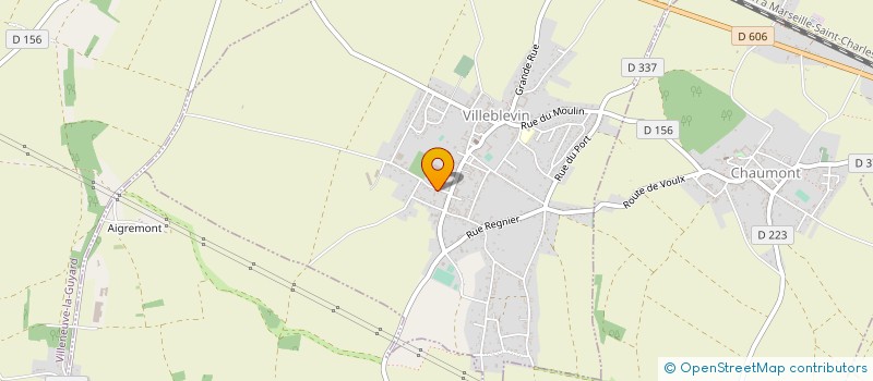 localisation de l'entreprise MADAME JULIE FERNANDEZ  MONTIGNY-SUR-LOING