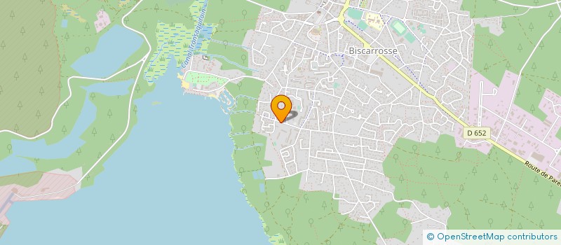 localisation de l'entreprise MADAME JULIE FESENTIEU  BISCARROSSE