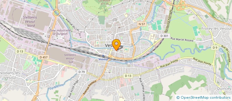 localisation de l'entreprise MADAME JULIE FEVRE  VESOUL