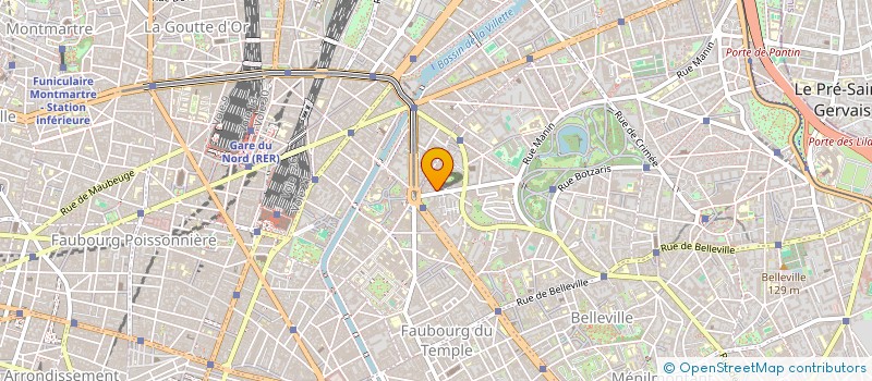 localisation de l'entreprise MADAME JULIE FEYDEL  PARIS