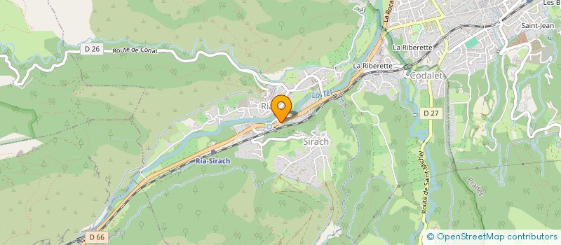 localisation de l'entreprise MADAME JULIE FIELD  RIA-SIRACH