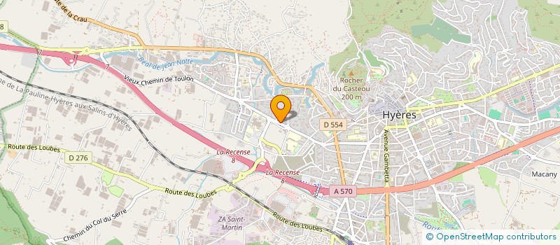 localisation de l'entreprise MADAME JULIE FIGUIERE à HYERES