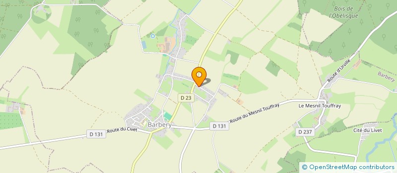 localisation de l'entreprise MADAME JULIE FILMONT  BARBERY