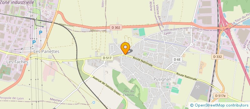 localisation de l'entreprise MADAME JULIE FINOT  PUSIGNAN