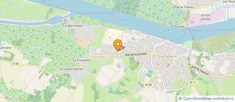 localisation de l'entreprise MADAME JULIE FIORE à REZE