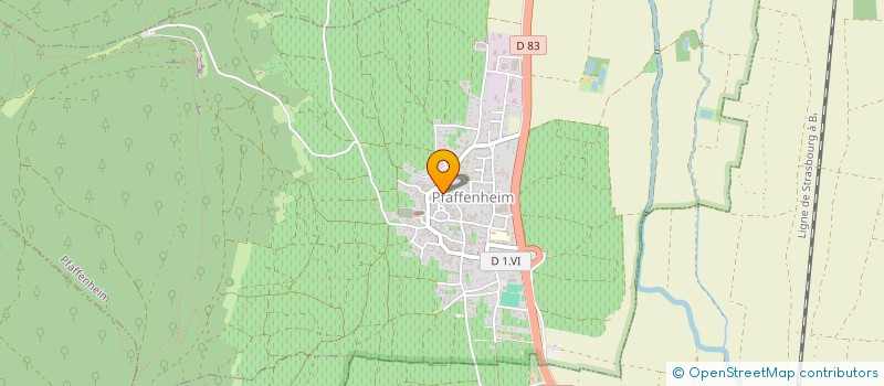 localisation de l'entreprise MADAME JULIE FISCHER  GUNDOLSHEIM