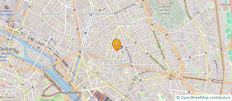 localisation de l'entreprise MADAME JULIE FITOUSSI à PARIS