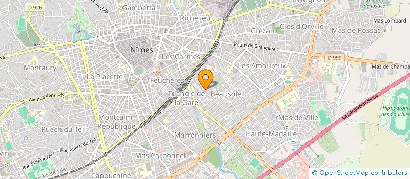 localisation de l'entreprise MADAME JULIE FLEGES  NIMES