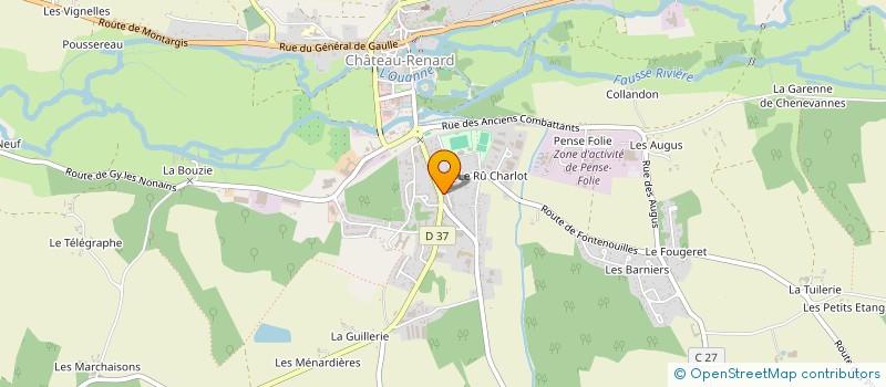 localisation de l'entreprise MADAME JULIE FONLEBECK à CHATEAU-RENARD