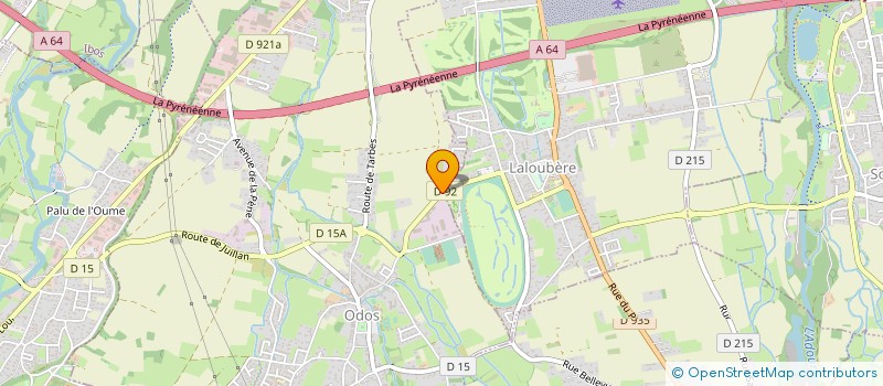 localisation de l'entreprise MADAME JULIE FONTAINE  ODOS