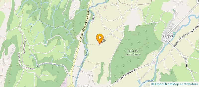 localisation de l'entreprise MADAME JULIE FONTAINE  CREPOL