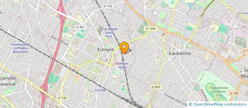 localisation de l'entreprise MADAME JULIE FOUCHAUX  CROISSY-SUR-SEINE