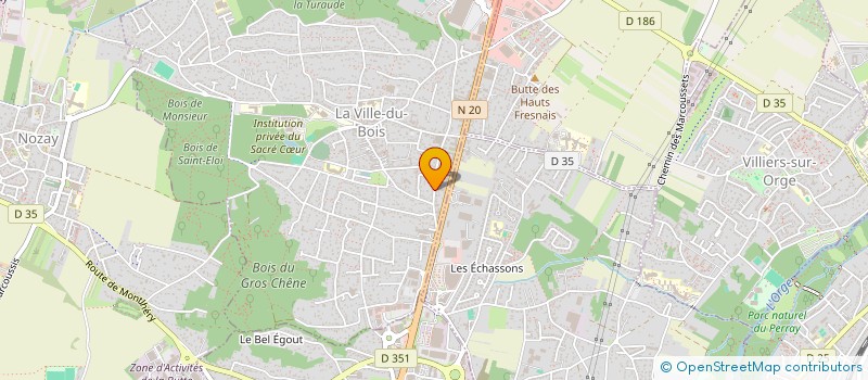 localisation de l'entreprise MADAME JULIE FOUINAT à LA VILLE-DU-BOIS