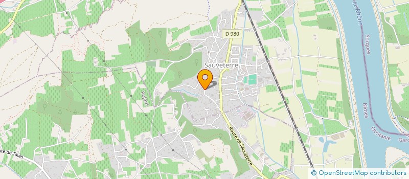 localisation de l'entreprise MADAME JULIE FOURNIER  SAUVETERRE