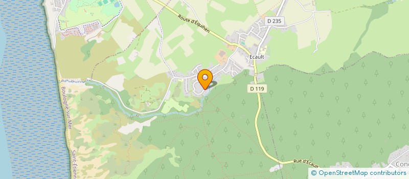 localisation de l'entreprise MADAME JULIE FOURNIER  SAINT-ETIENNE-AU-MONT