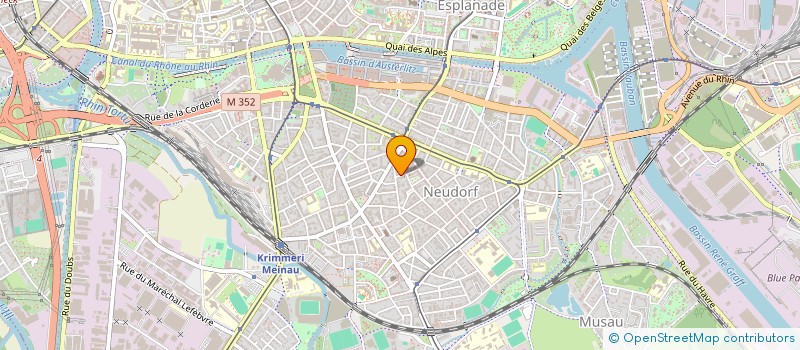 localisation de l'entreprise MADAME JULIE FOURRIERE  STRASBOURG