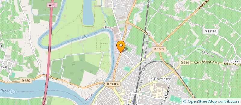 localisation de l'entreprise MADAME JULIE FRES  SAINT-EMILION