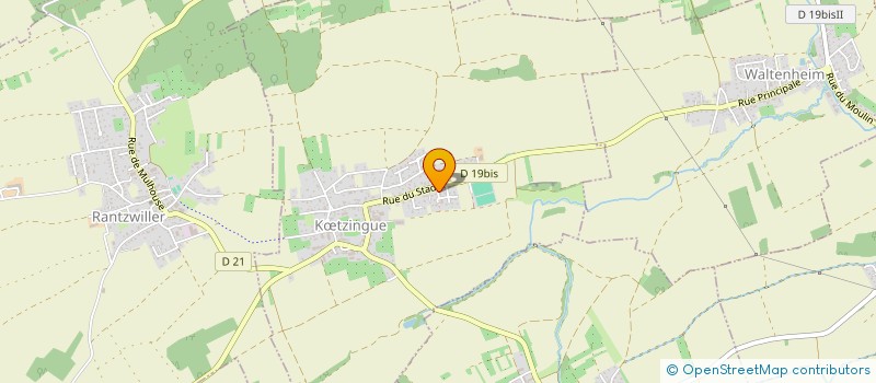 localisation de l'entreprise MADAME JULIE FREY  KTZINGUE