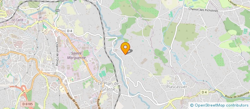 localisation de l'entreprise MADAME JULIE FUNEL  GRASSE