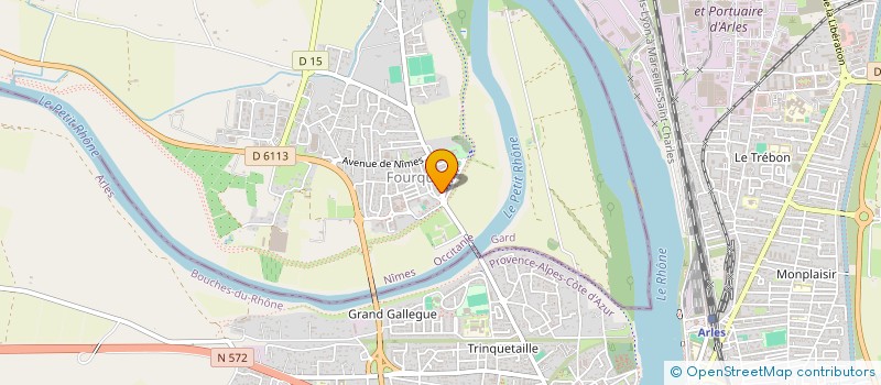 localisation de l'entreprise MADAME JULIE GACHON  FOURQUES