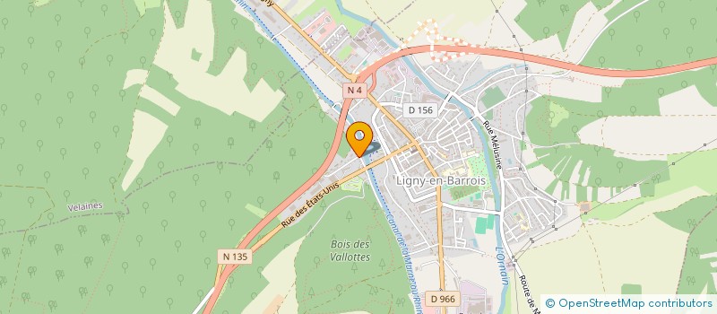 localisation de l'entreprise MADAME JULIE GAGNEUR à LIGNY-EN-BARROIS