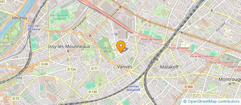 localisation de l'entreprise MADAME JULIE GALANTE à VANVES