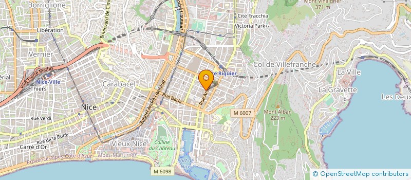 localisation de l'entreprise MADAME JULIE GALIANA à NICE