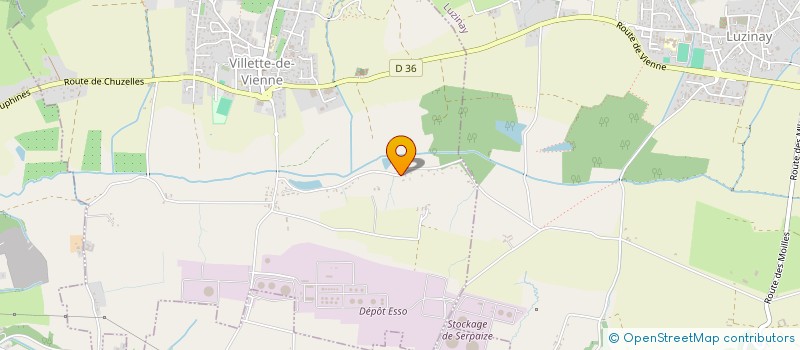 localisation de l'entreprise MADAME JULIE GALIANA  VILLETTE-DE-VIENNE