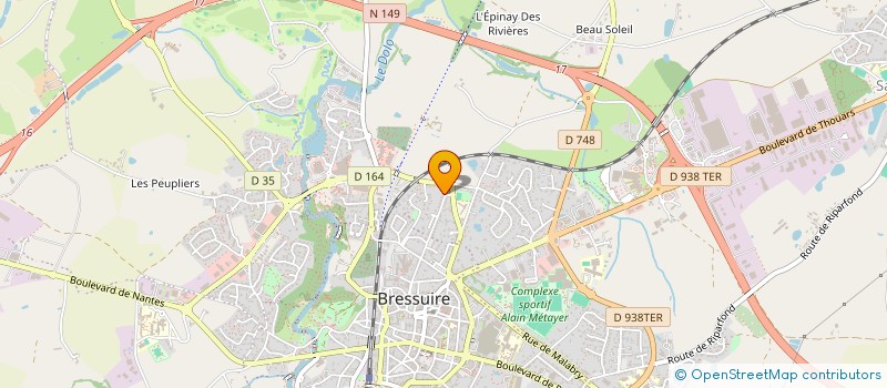 localisation de l'entreprise MADAME JULIE GALLOY  BRESSUIRE