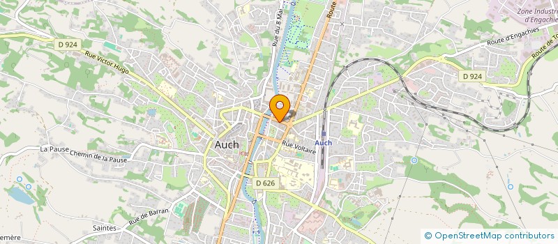localisation de l'entreprise MADAME JULIE GANTE à TOULOUSE
